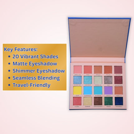 Prolux Cosmetics - Perfect Bloom Eyeshadow Palette