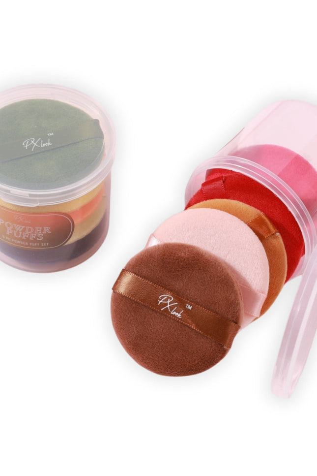 Prolux Cosmetics - Powder Puffs - 5pc Set