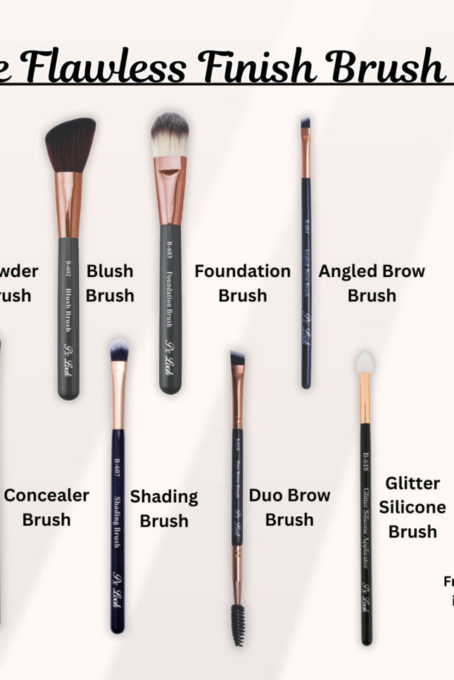 Prolux Cosmetics - The Flawless Finish Brush Set
