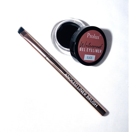 Prolux Cosmetics - Rose Gold Angled Liner Brush