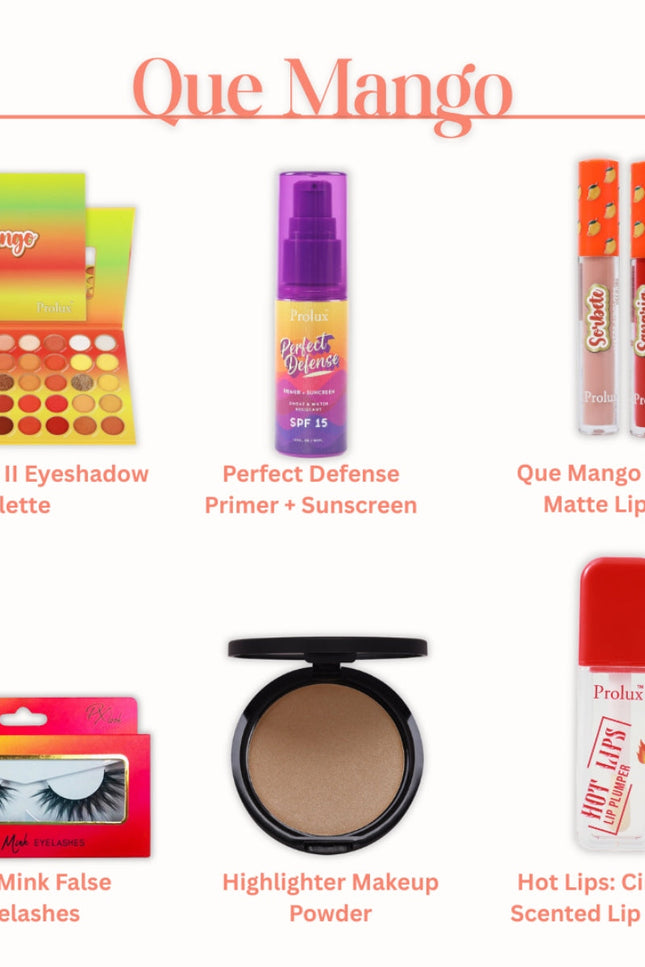 Prolux Cosmetics - Que Mango Bundle