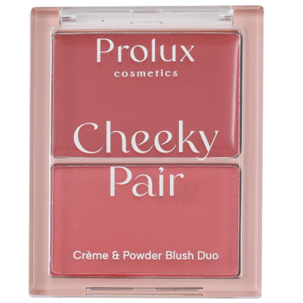 Prolux Cosmetics - Cheeky Pair - Creme Powder Blush Duo