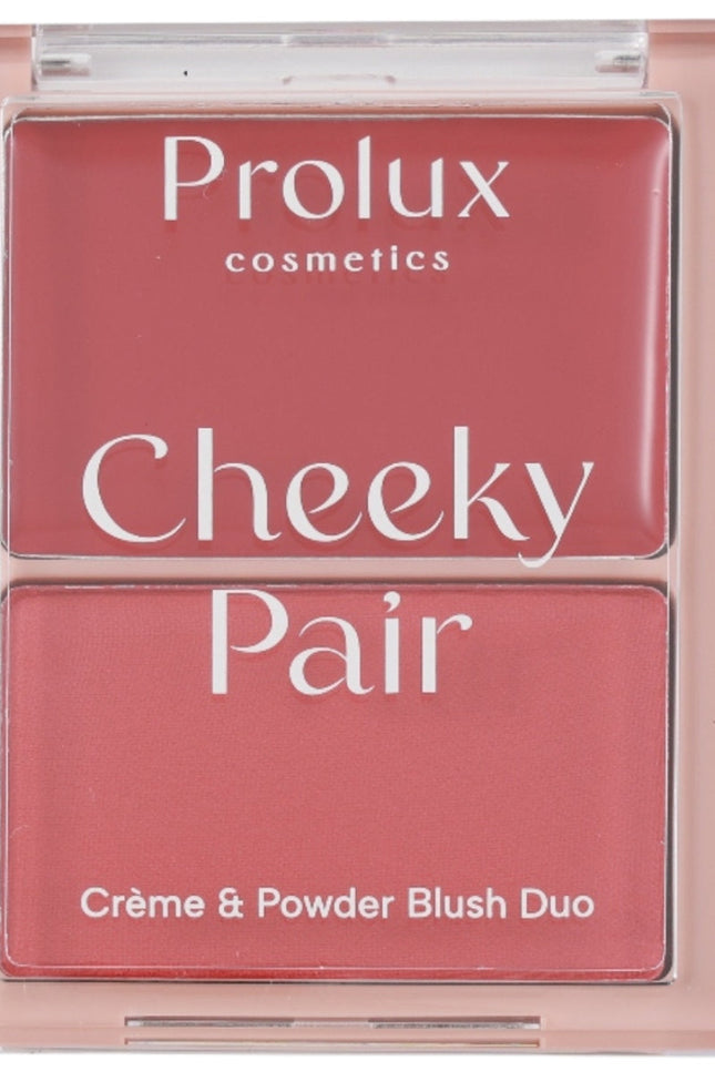 Prolux Cosmetics - Cheeky Pair - Creme Powder Blush Duo