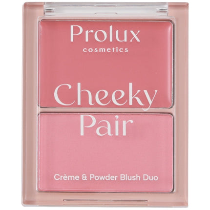 Prolux Cosmetics - Cheeky Pair - Creme Powder Blush Duo