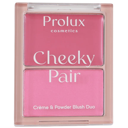 Prolux Cosmetics - Cheeky Pair - Creme Powder Blush Duo