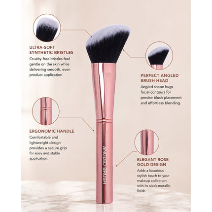 Prolux Cosmetics - Prolux Rose Gold Blush Brush