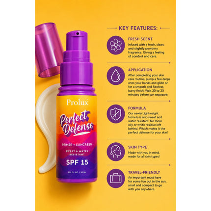 Prolux Cosmetics - Perfect Defense Primer + Sunscreen