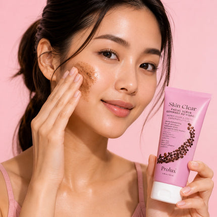 Prolux Cosmetics - Skin Clear: Facial Scrub Brown Sugar & Coffee