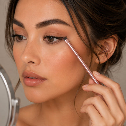 Prolux Cosmetics - Rose Gold Angled Liner Brush