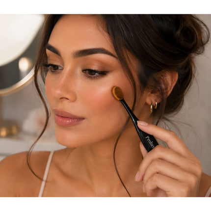 Prolux Cosmetics - Oval Deluxe Brush Set