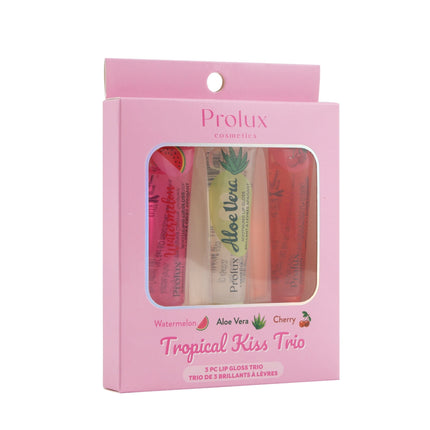 Prolux Cosmetics - Tropical Kiss Trio - 3pc Lip Gloss Trio