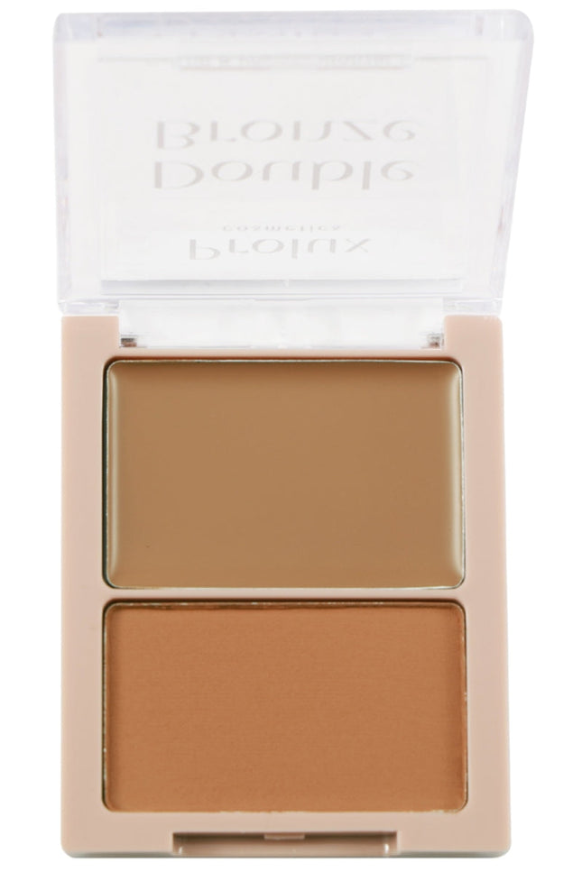 Prolux Cosmetics - Double Bronze - Creme & Powder Bronzer Duo