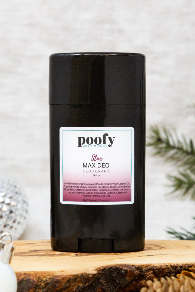 Poofy Organics - MAX DEO STAR Deodorant