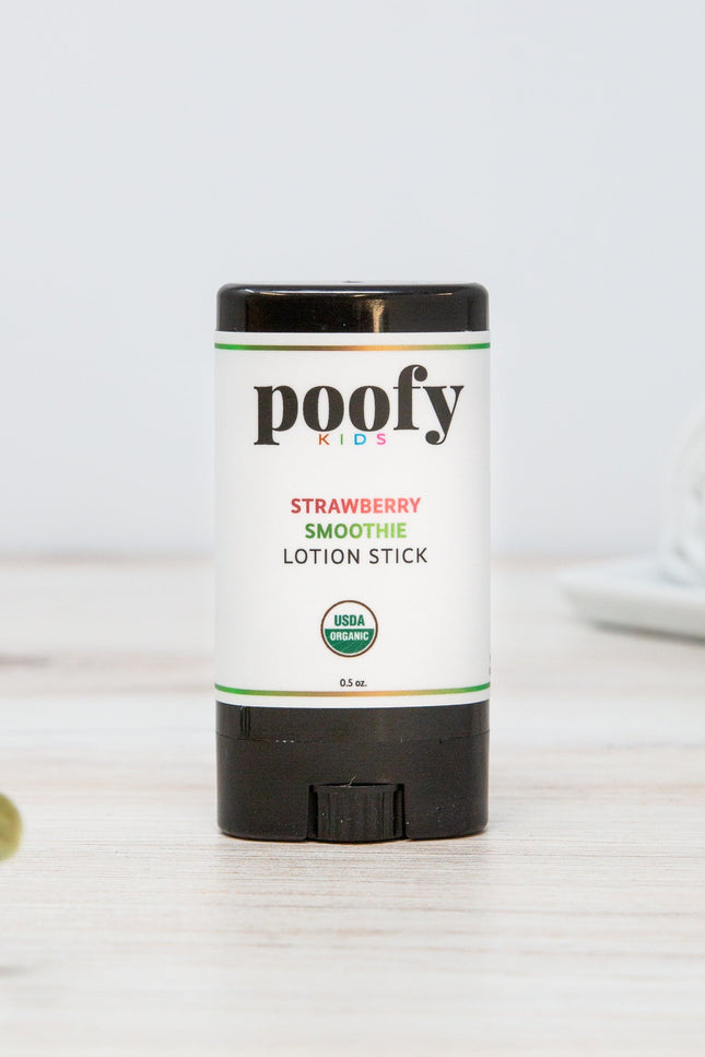 Poofy Organics - Strawberry Smoothie Lotion Stick Organic