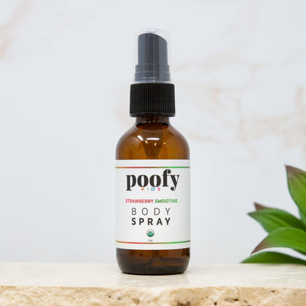 Poofy Organics - Strawberry Smoothie Body Spray Organic