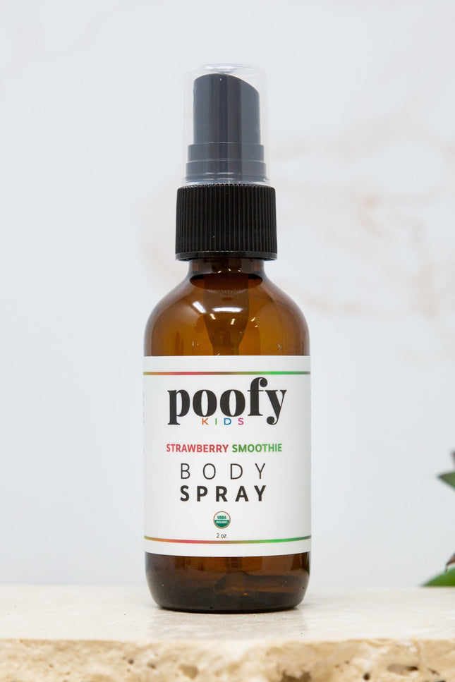Poofy Organics - Strawberry Smoothie Body Spray Organic