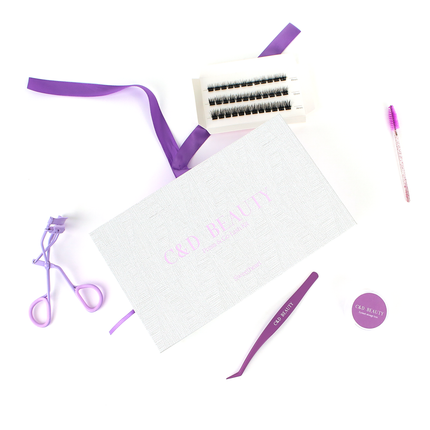 C & D Beauty - Sweetheart Press & Go Lash Kit