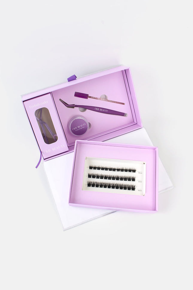 C & D Beauty - Sweetheart Press & Go Lash Kit
