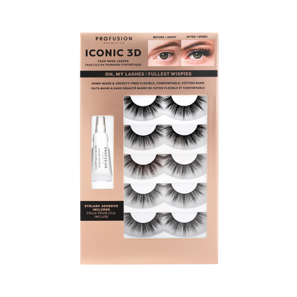 Profusion Cosmetics - Iconic 3D Faux Mink Lashes