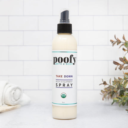Poofy Organics - Take Down Body & Equipment Spray Organic