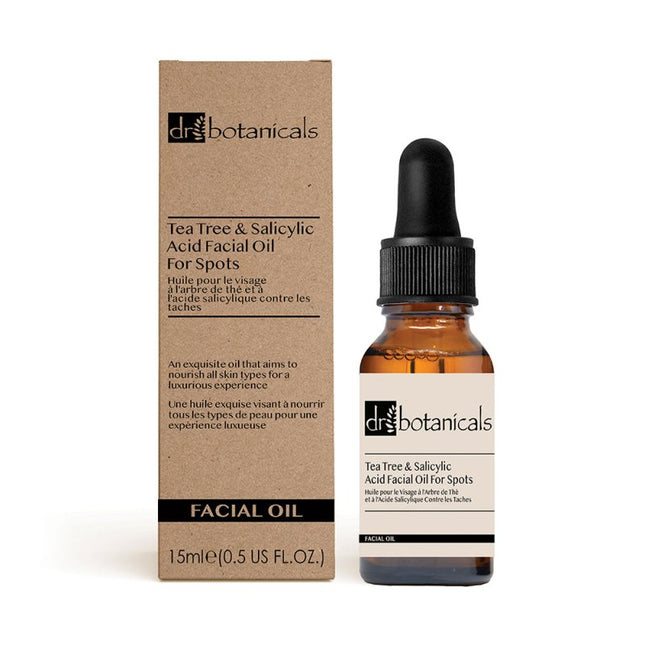 skinChemists US - Tea Tree & Salicylic Acid Facial Oil For Spots
