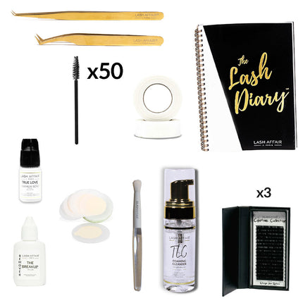 Lash Affair - Teaser Kit | Classic Eyelash Extension Supplies