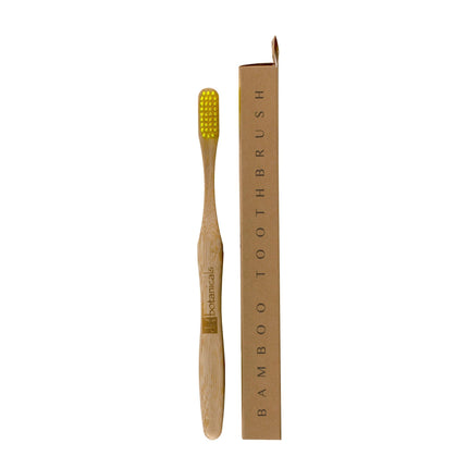 skinChemists US - Dr Botanicals Bamboo Toothbrush Yellow Twin Value Savings Pack