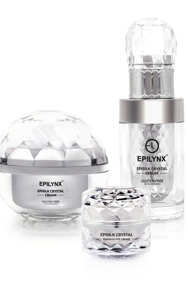EpiLynx - Vegan EpiSilk Crystal Wrinkle Smoothing Face Treatment - Intense Brightening and Firming Wrinkle Fix for Sensitive Skin
