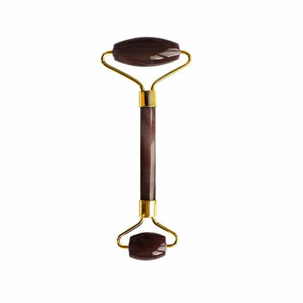 skinChemists US - Tiger Eye Harmony and Balancing Facial Roller (Gold Metal Handle)