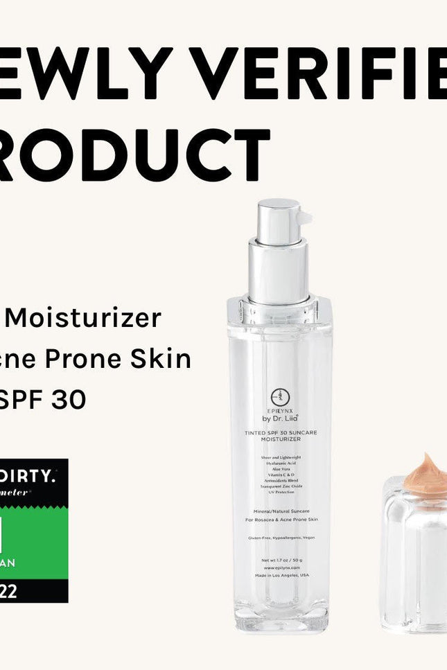 EpiLynx - Tinted, Dewy Moisturizer for Sensitive Skin SPF 30