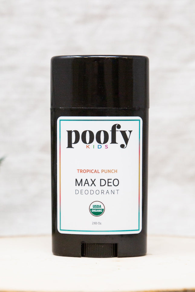 Poofy Organics - MAX DEO Tropical Punch KIDS Organic