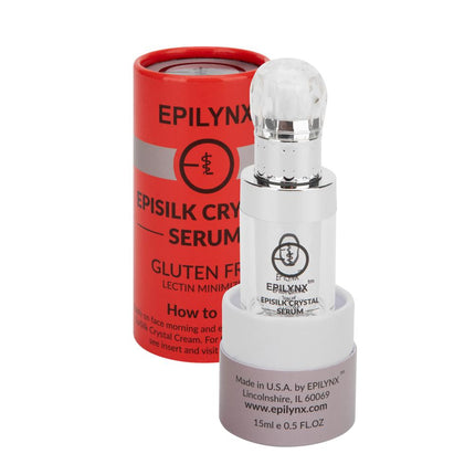 EpiLynx - Vegan EpiSilk, Crystal Wrinkle Smoothing Face Serum - Intense Brightening and Firming Wrinkle Fix for Sensitive Skin