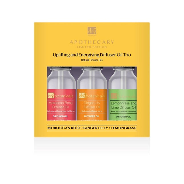 skinChemists US - Uplifting and Energising Diffuser Oil Trio