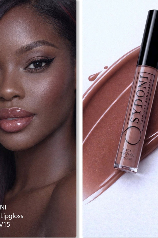 Sydoni - SHADE V15 VINYL FINISH LIPGLOSS - Medium Chocolate Brown