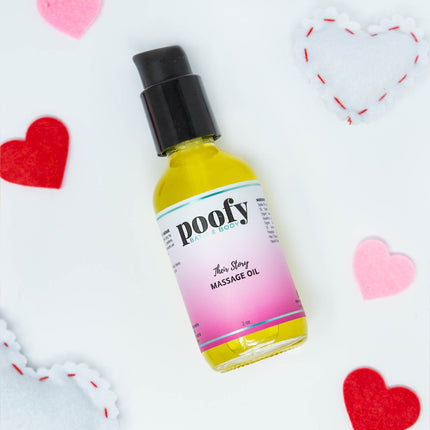 Poofy Organics - Their Story Massage Oil