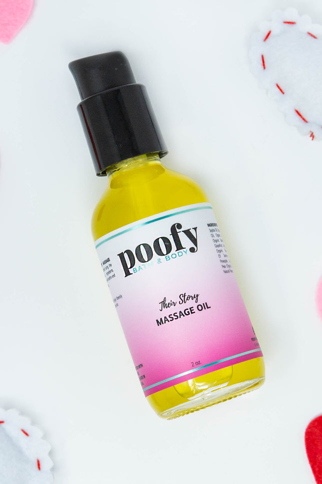 Poofy Organics - Their Story Massage Oil