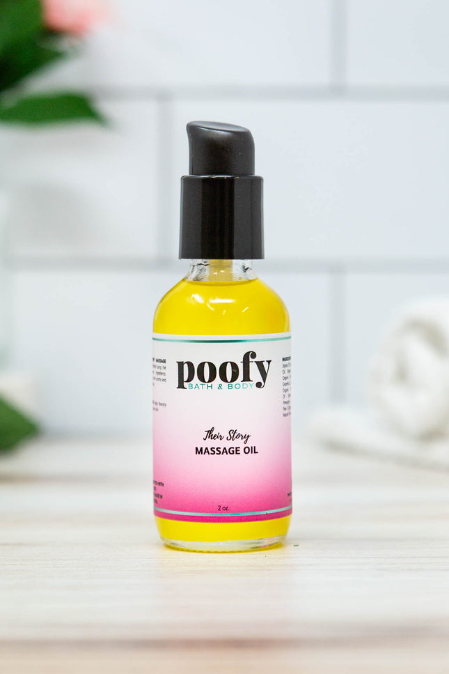 Poofy Organics - Their Story Massage Oil