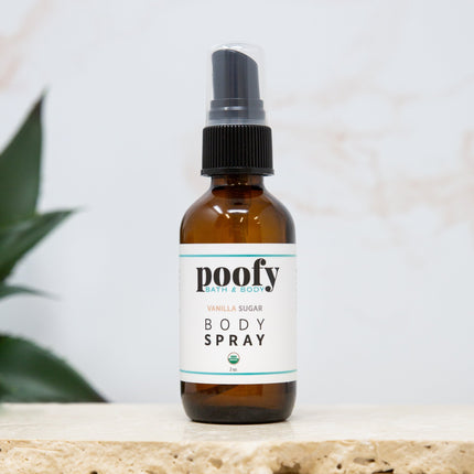 Poofy Organics - Vanilla Sugar Body Spray Organic
