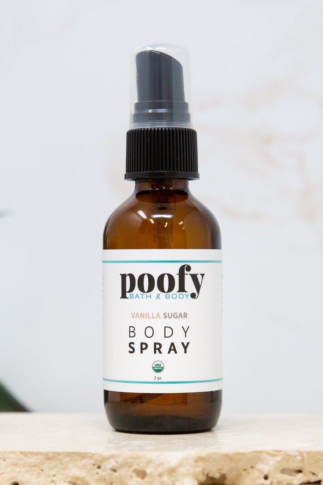 Poofy Organics - Vanilla Sugar Body Spray Organic