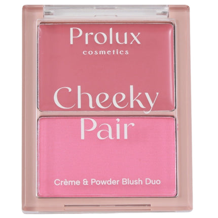 Prolux Cosmetics - Cheeky Pair - Creme Powder Blush Duo