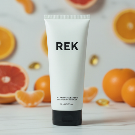REK Cosmetics - Vitamin C Cleanser – Brightening & Hydrating Face Wash | REK Cosmetics
