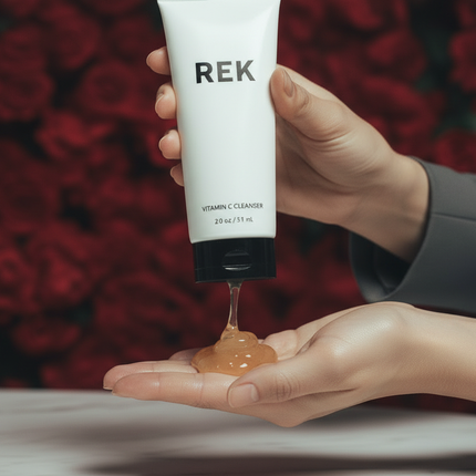 REK Cosmetics - Vitamin C Cleanser – Brightening & Hydrating Face Wash | REK Cosmetics
