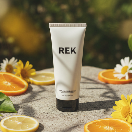REK Cosmetics - Vitamin C Cleanser – Brightening & Hydrating Face Wash | REK Cosmetics