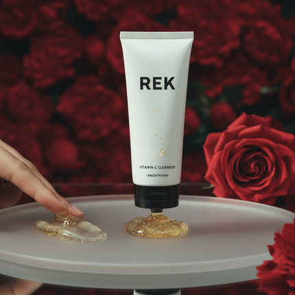 REK Cosmetics - Vitamin C Cleanser – Brightening & Hydrating Face Wash | REK Cosmetics