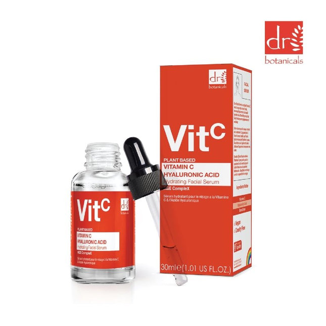 skinChemists US - Vitamin C & Hyaluronic Acid Anti-ageing Facial Serum 30ml + Vitamin C & Vitamin E Brightening Anti-ageing Duo Moisturiser 60ml