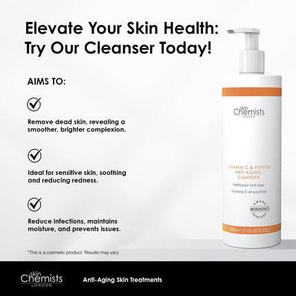 skinChemists US - Vitamin C & Peptide Cleanser 200ml