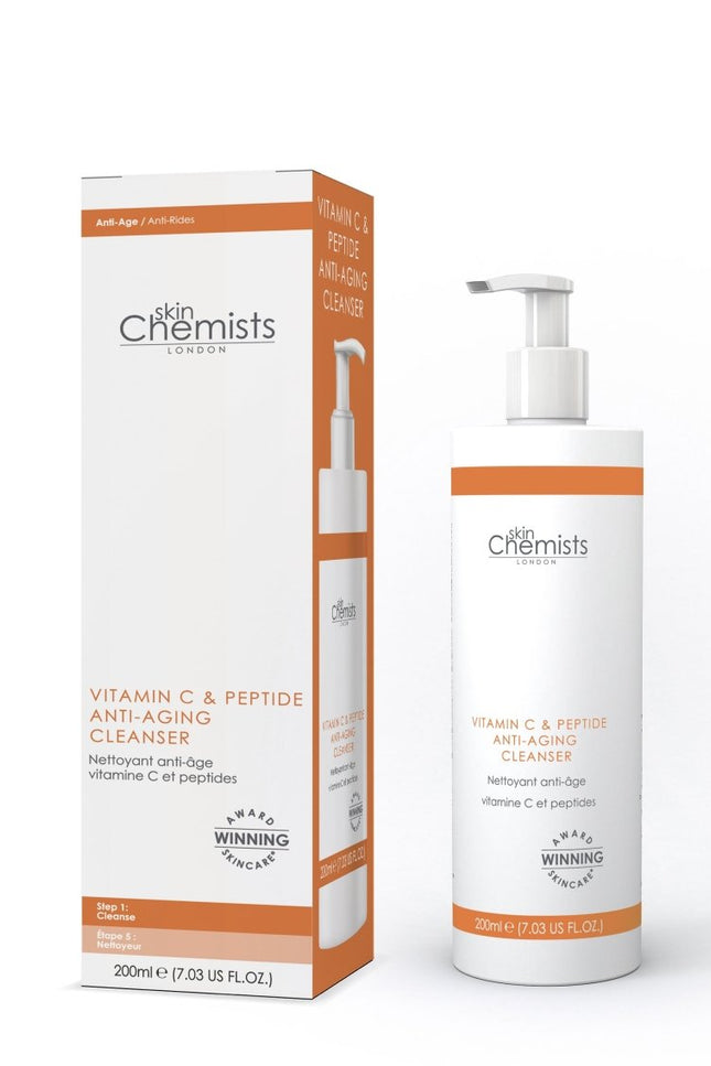 skinChemists US - Vitamin C & Peptide Cleanser 200ml