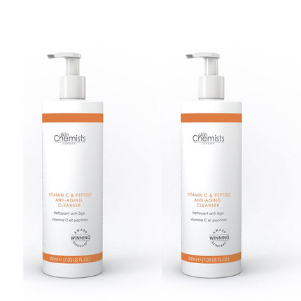 skinChemists US - Vitamin C & Peptide Cleanser Duo Pack 2 x 200ml