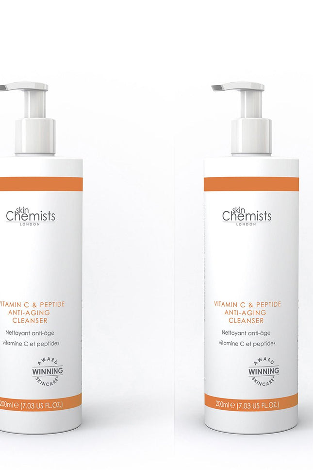 skinChemists US - Vitamin C & Peptide Cleanser Duo Pack 2 x 200ml