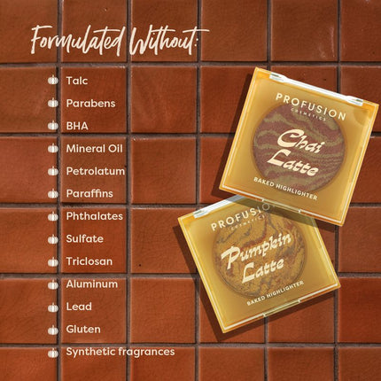 Profusion Cosmetics - Pumpkin Latte Baked Highlighter